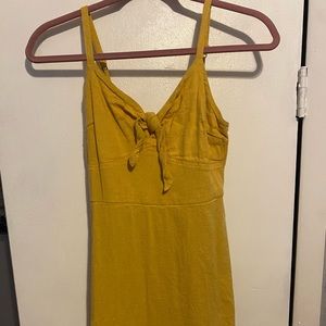 Yellow Hollister Dress